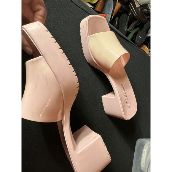 Steve Madden Women's‎ Chunky Platform Sandals Pink Size 7 M Y2K Barbie - Picture 6 of 9